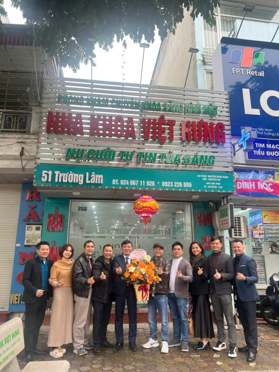 CLB Doanh nghiệp Long Biên chúc mừng các thành viên Ban Y tế nhân ngày Thầy thuốc Việt Nam 27/2